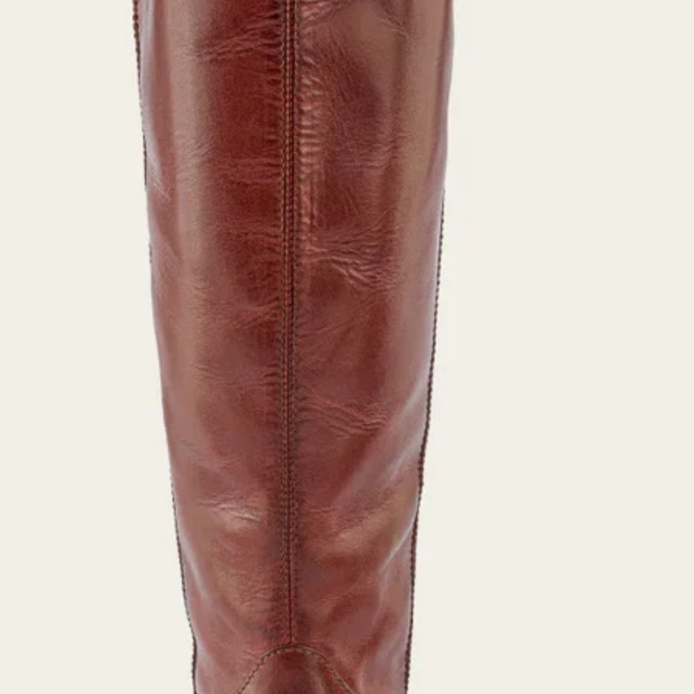 Brown frye Leather Riding Boots Vintage - Picture 4 of 14